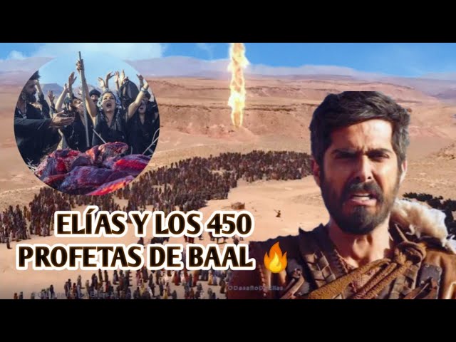elias y los profetas de baal