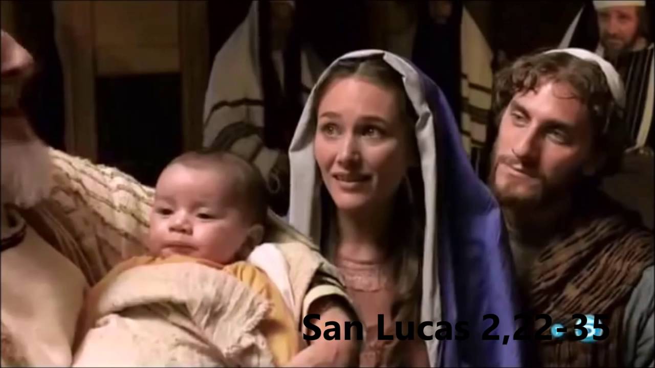 presentacion de jesus en el templo animado