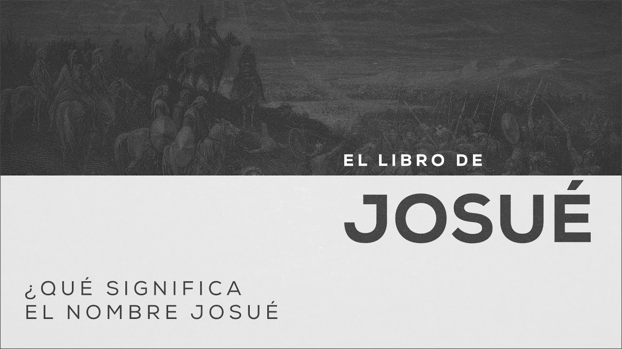 que significa josue en la biblia