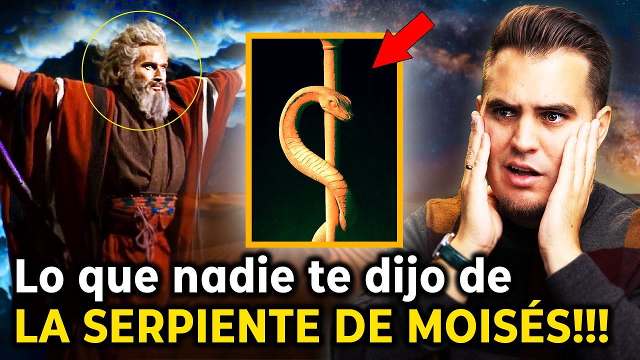 asi como moises levanto la serpiente explicacion