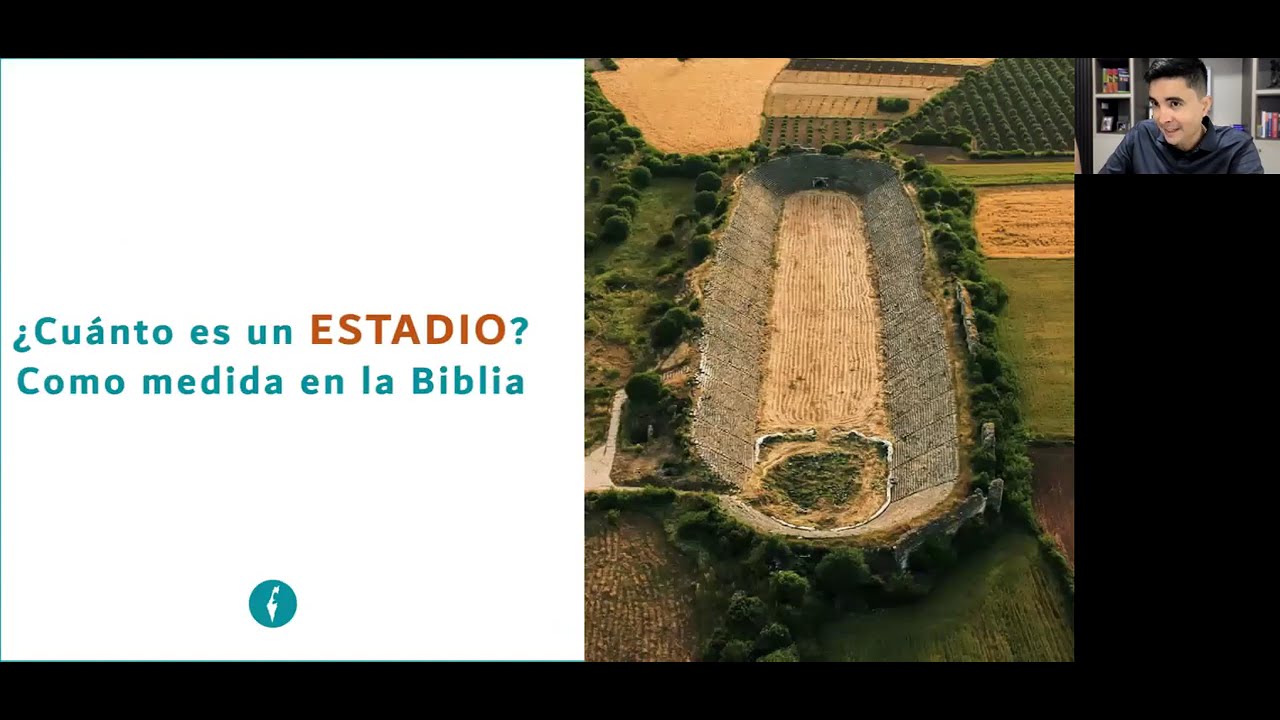 cuanto mide un estadio en la biblia