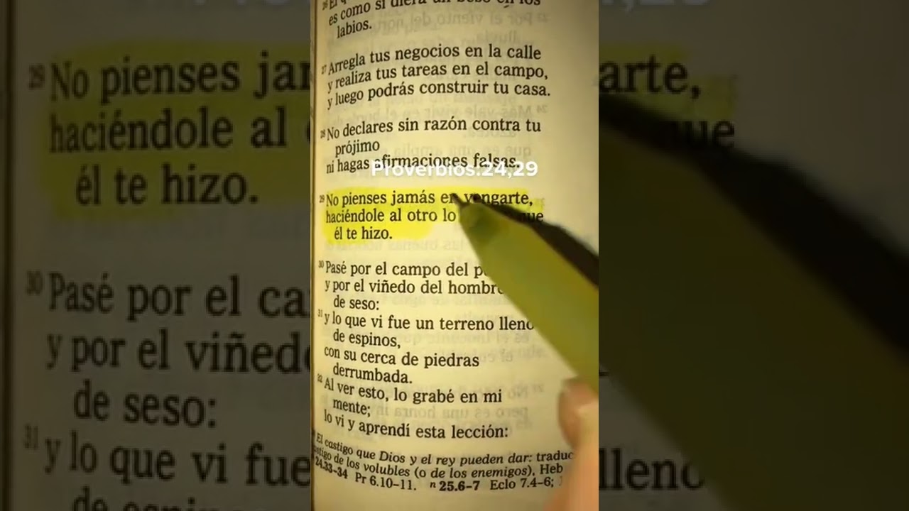en qué parte de la biblia dice que