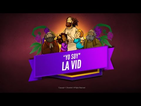 enseñanza para niños de la vid verdadera