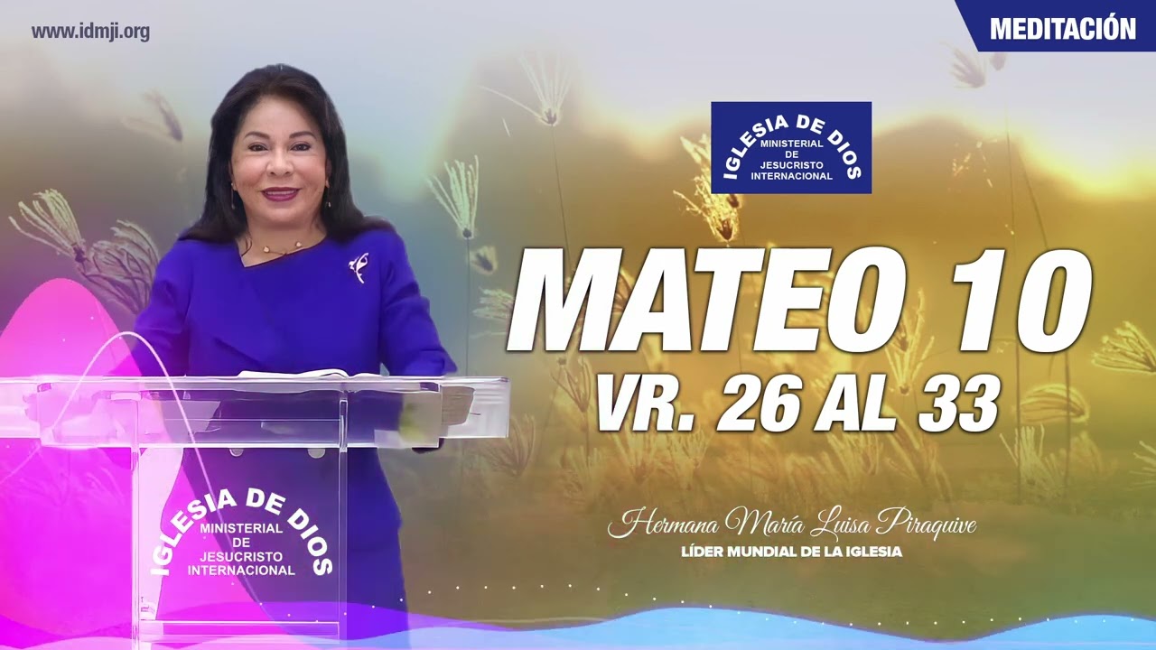 estudio biblico mateo 10 26 33