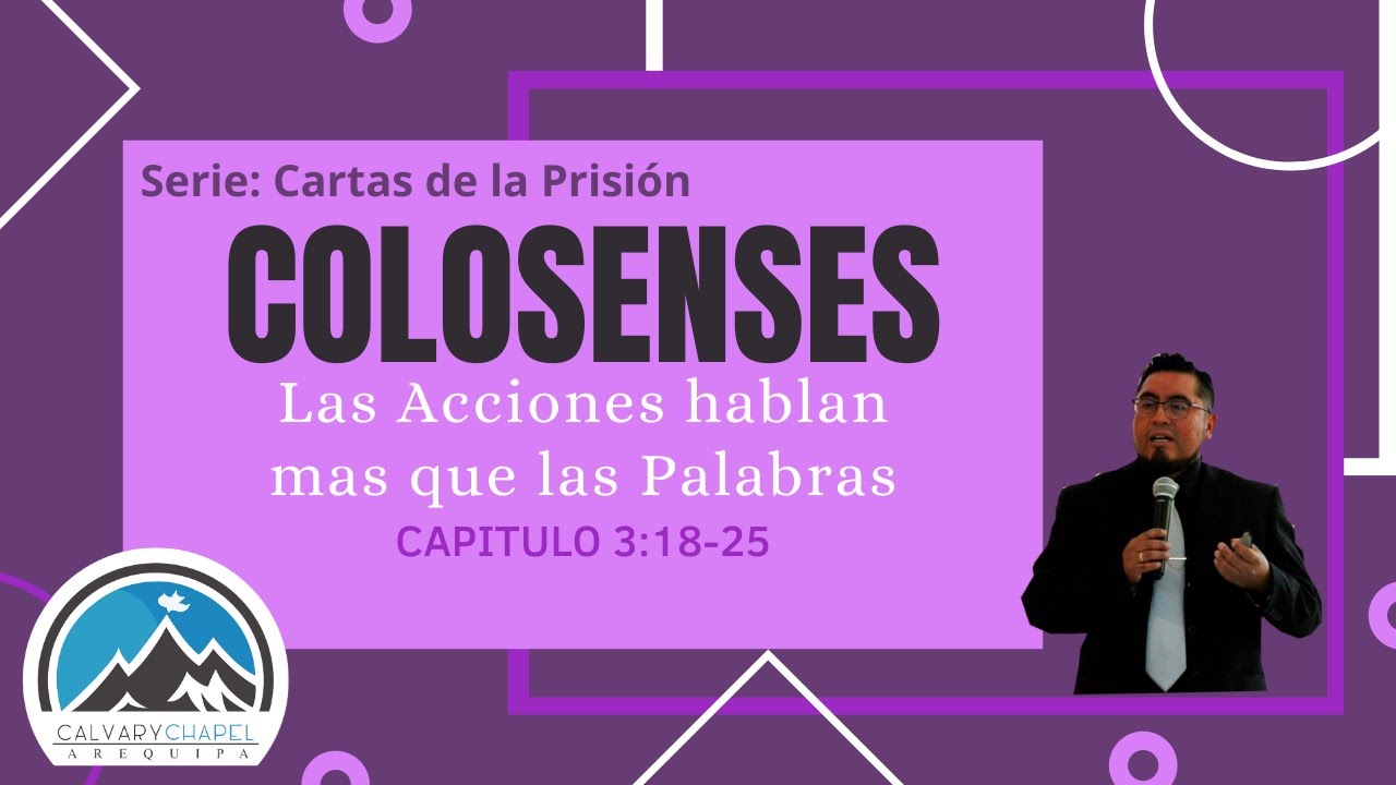 estudio de colosenses 3 18 25