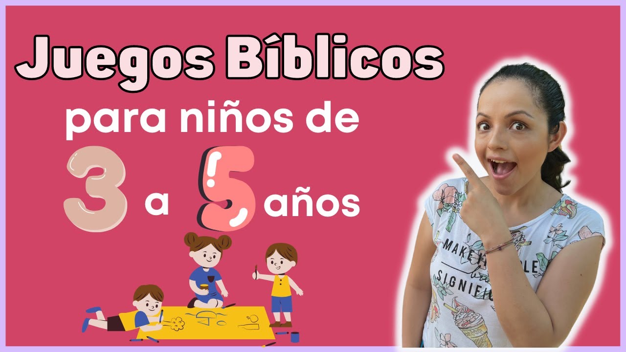 estudios bíblicos para niños de 3 a 5 años