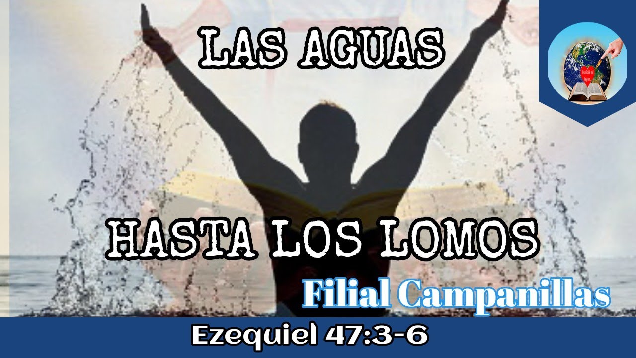 estudios de las aguas hasta los lomos