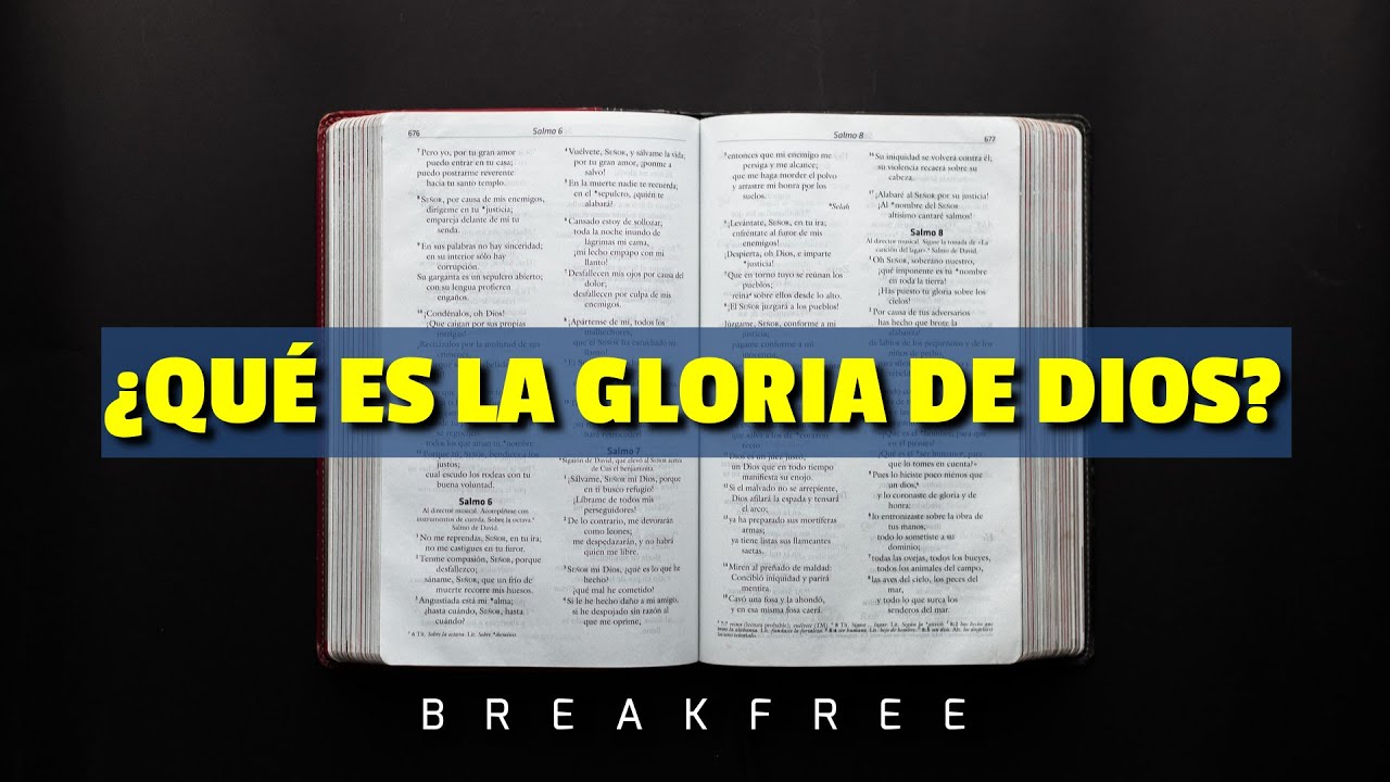 la gloria de dios en la biblia