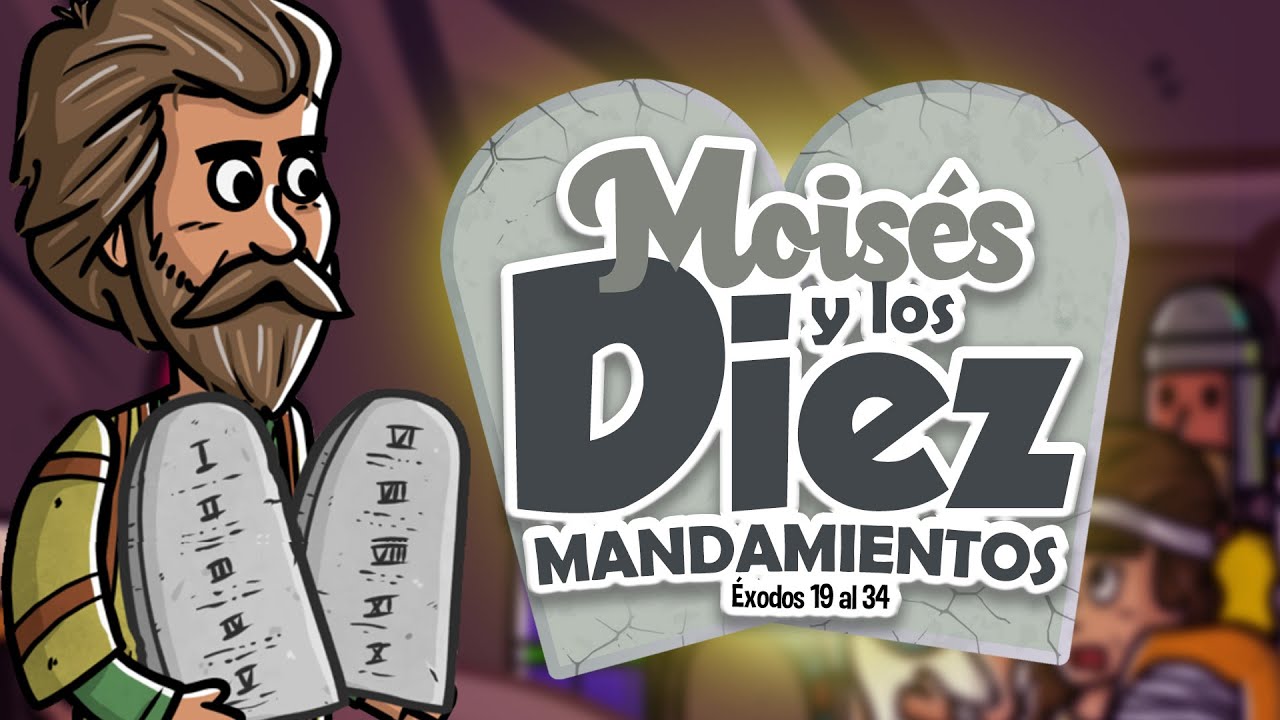 los diez mandamientos para niños cristianos