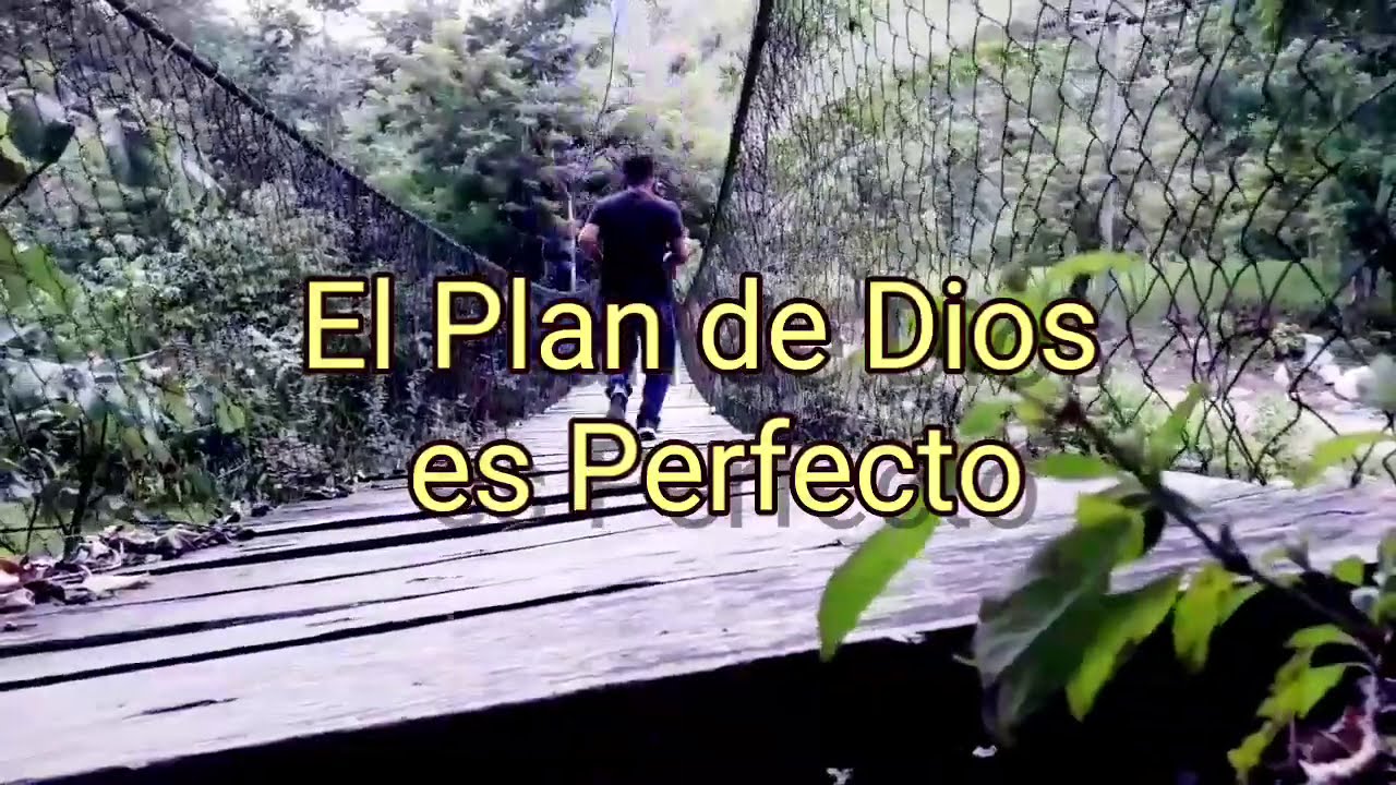 los planes de dios son perfectos reflexion