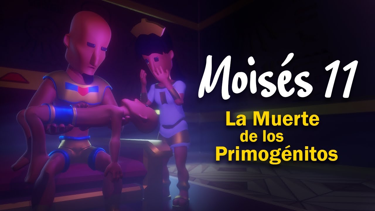 muerte de los primogenitos en egipto para niños