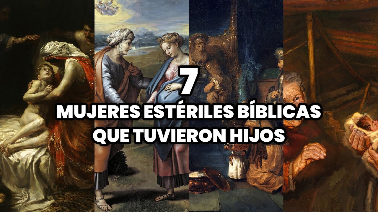 mujeres en la biblia que no podian tener hijos