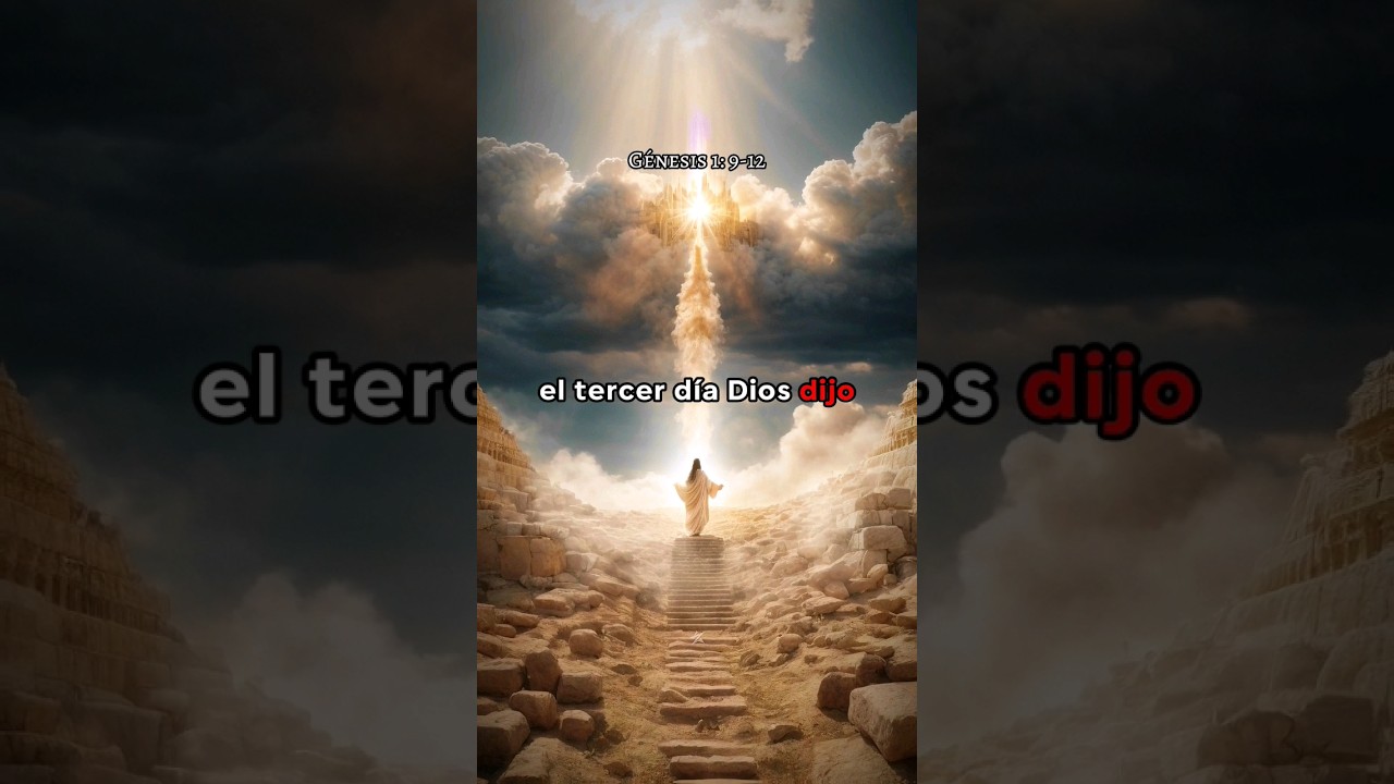 que hizo dios al 3 dia