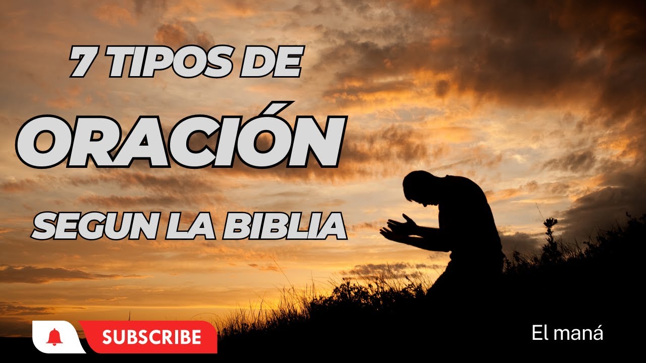 tipos de oracion en la biblia