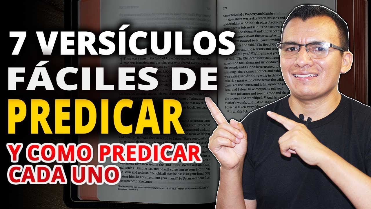 versiculos para predicar por primera vez