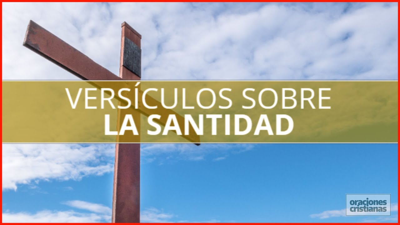 versiculos que hablen de la santidad