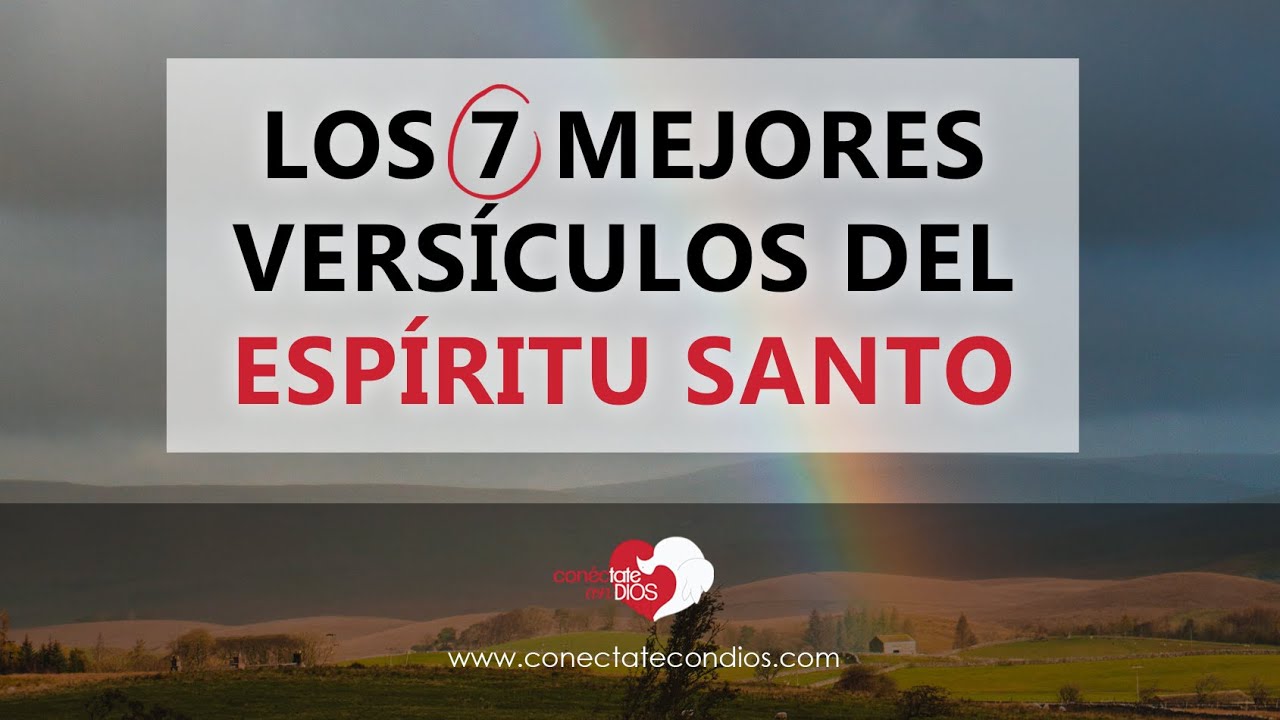 versiculos que hablen de la uncion del espiritu santo