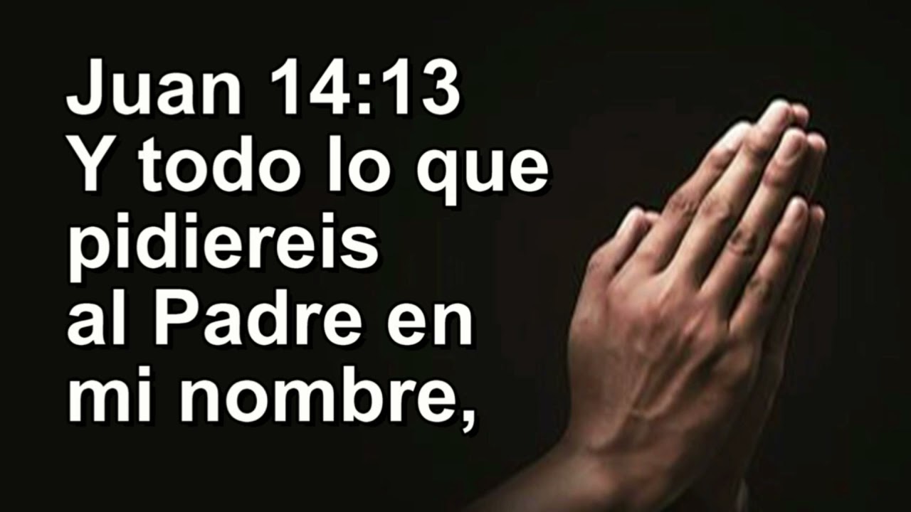 y todo lo que pidiereis al padre en mi nombre