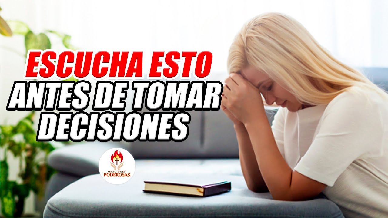 ayuda de dios para tomar decisiones