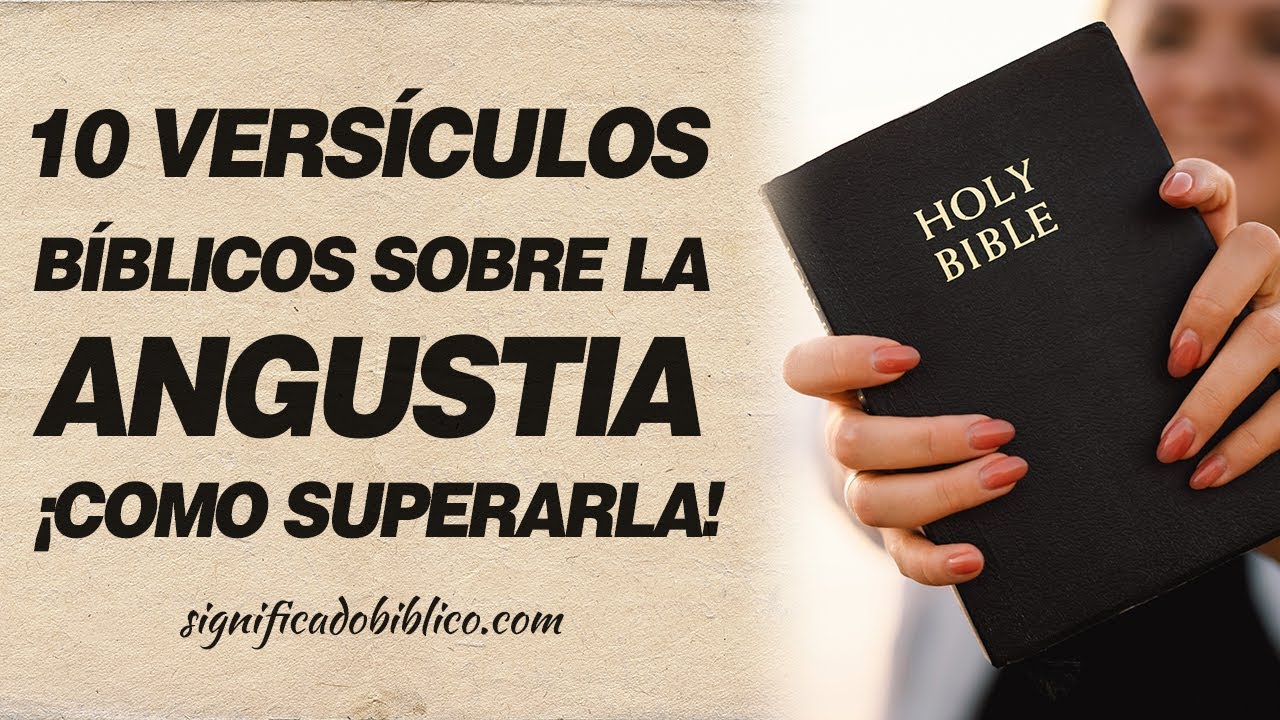definicion de angustia en la biblia