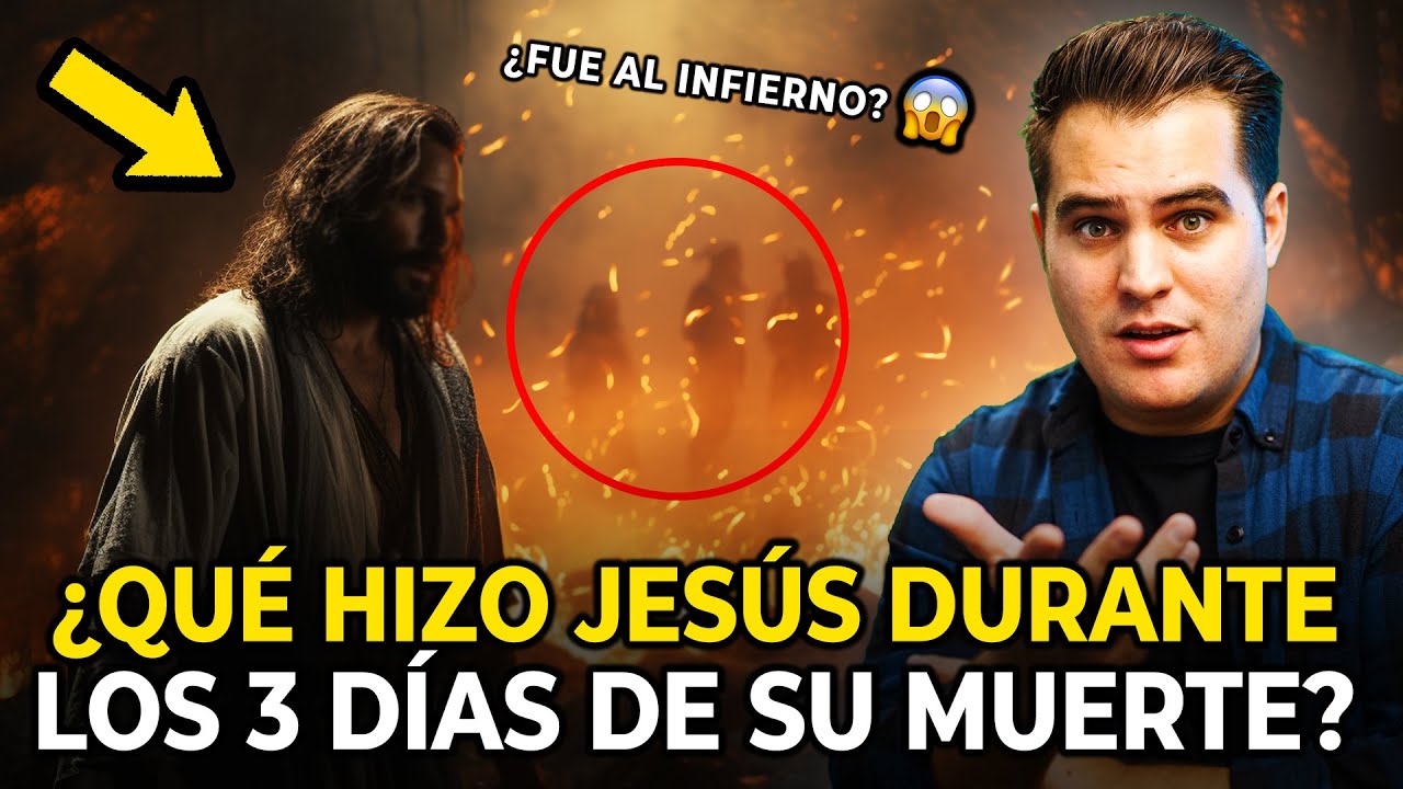 donde estuvo jesus antes de resucitar