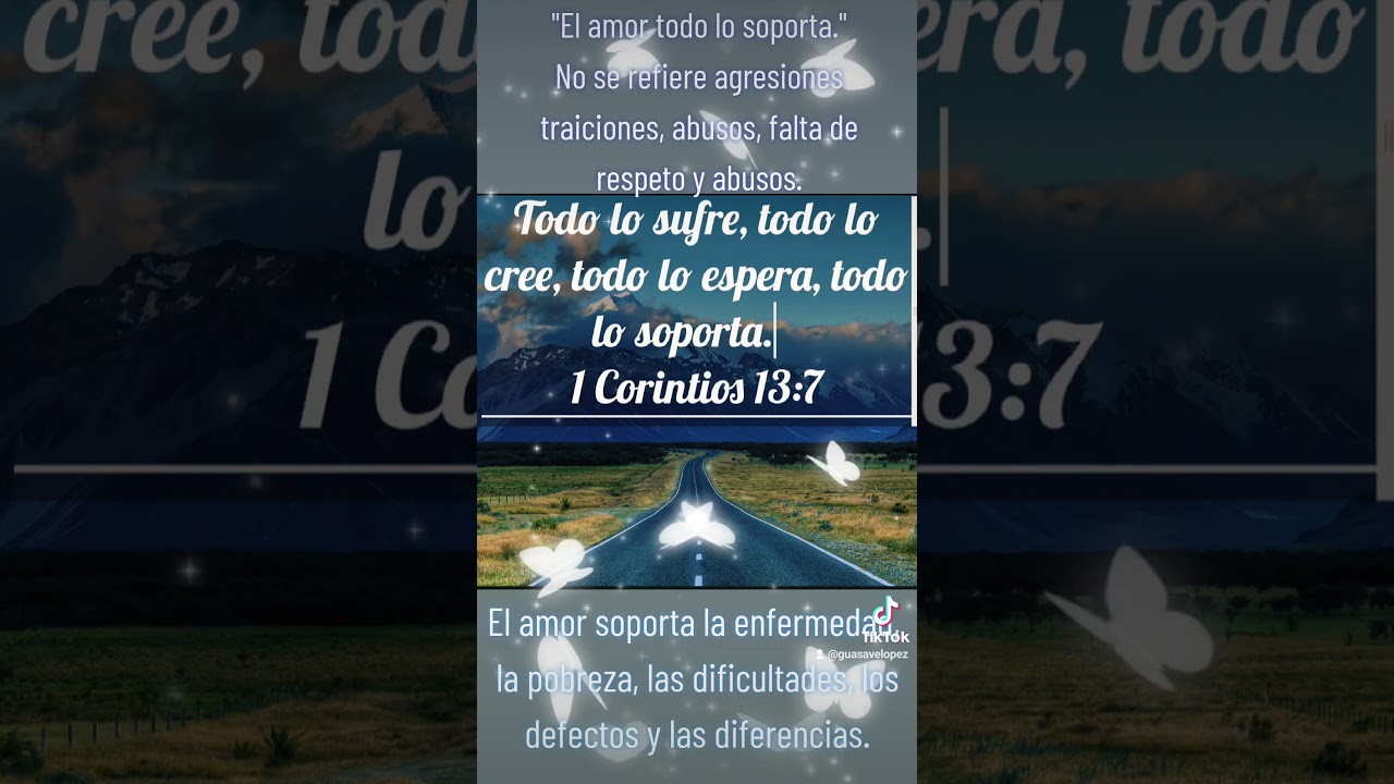 el amor todo lo soporta no se refiere a traiciones