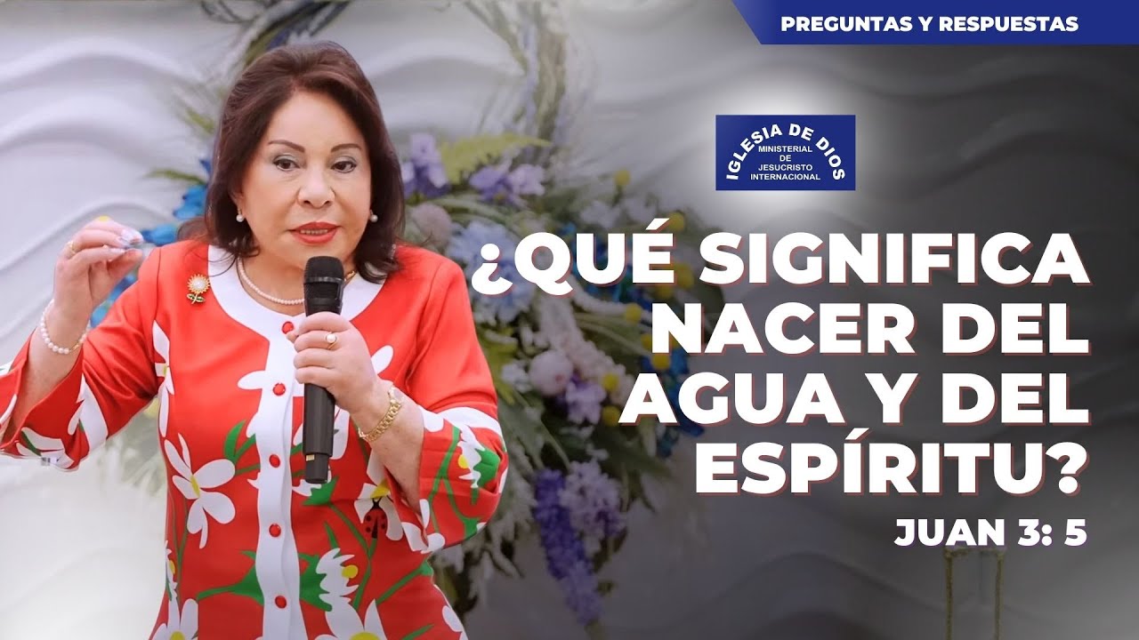 evangelio del agua y el espiritu
