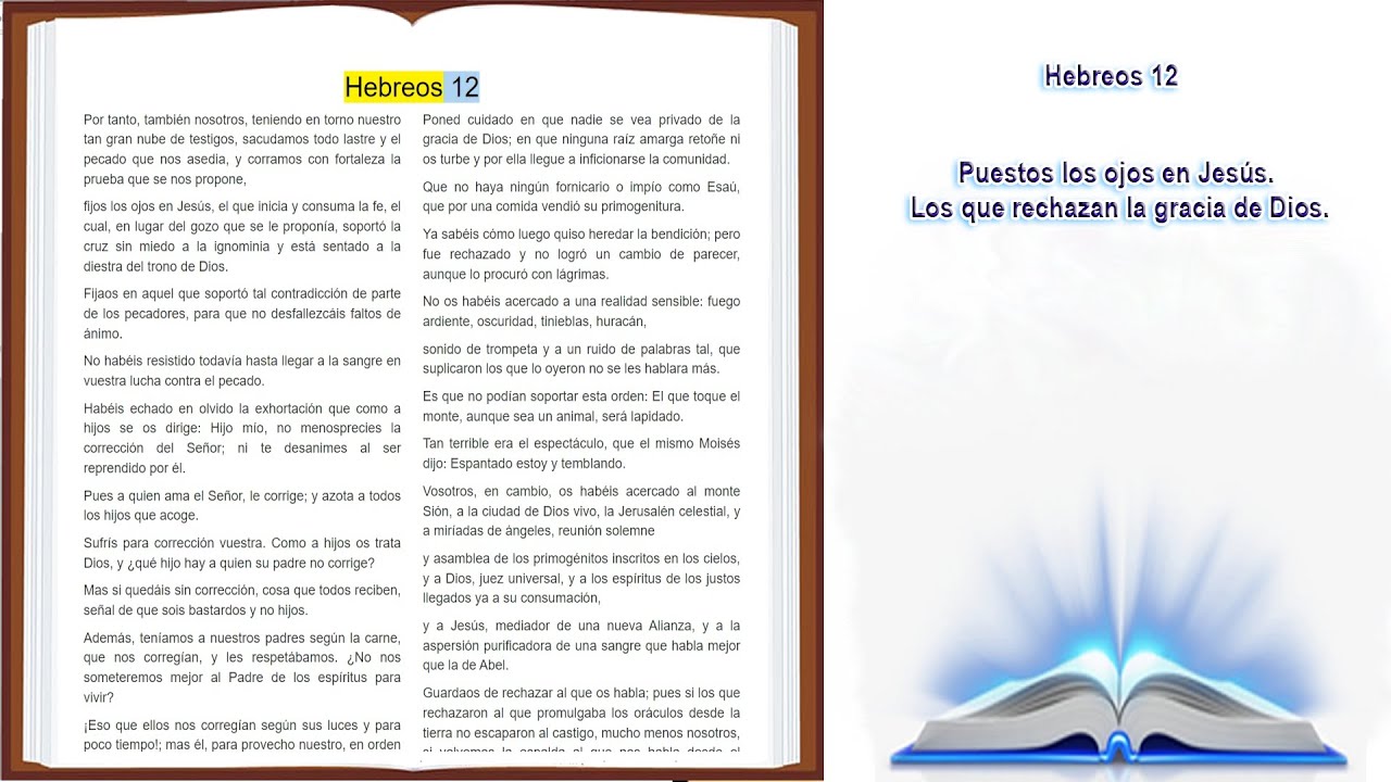 hebreos 12 2 biblia de jerusalén