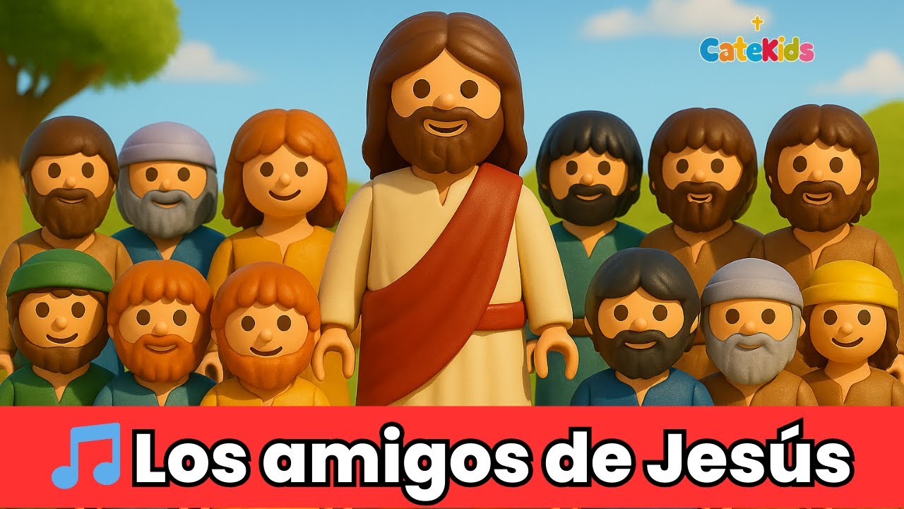 jesus y sus amigos los apostoles