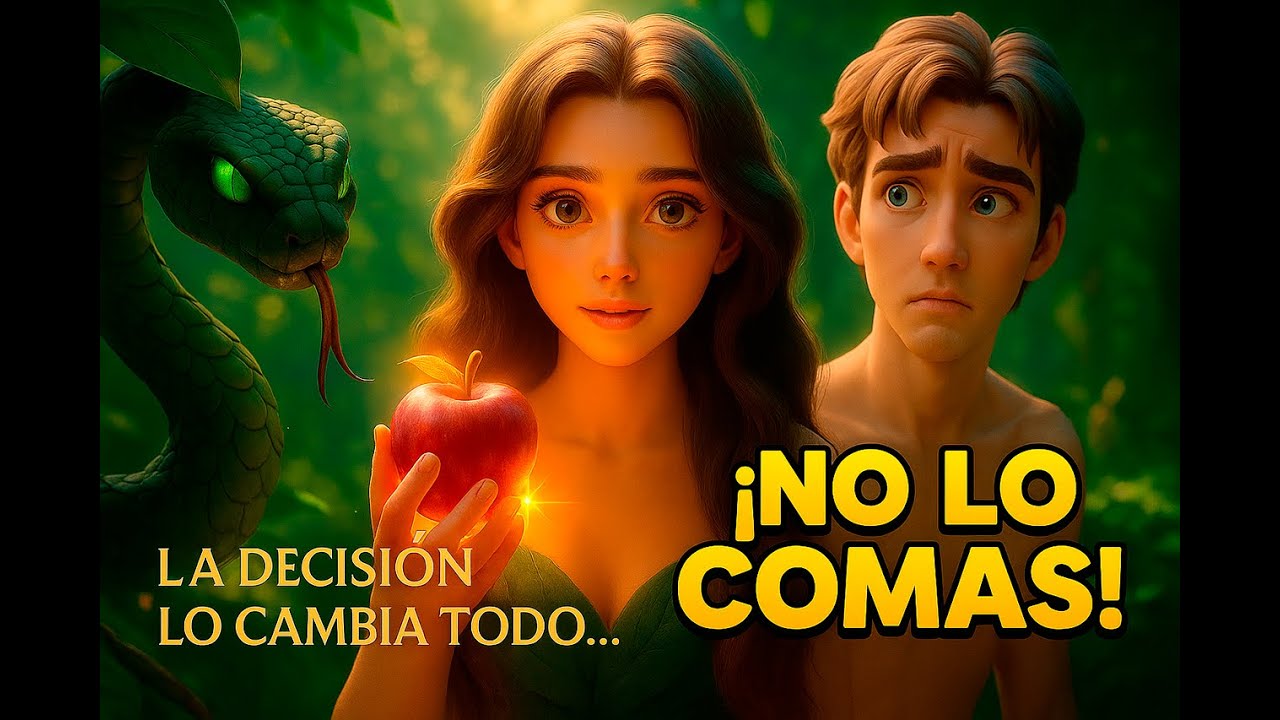 la tentacion de adan y eva