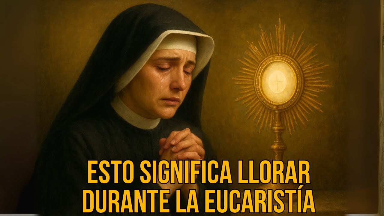 llorar ante la presencia de dios