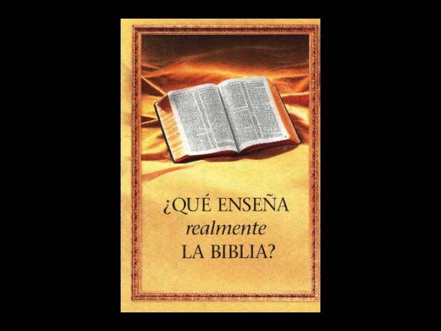 lo que enseña realmente la biblia
