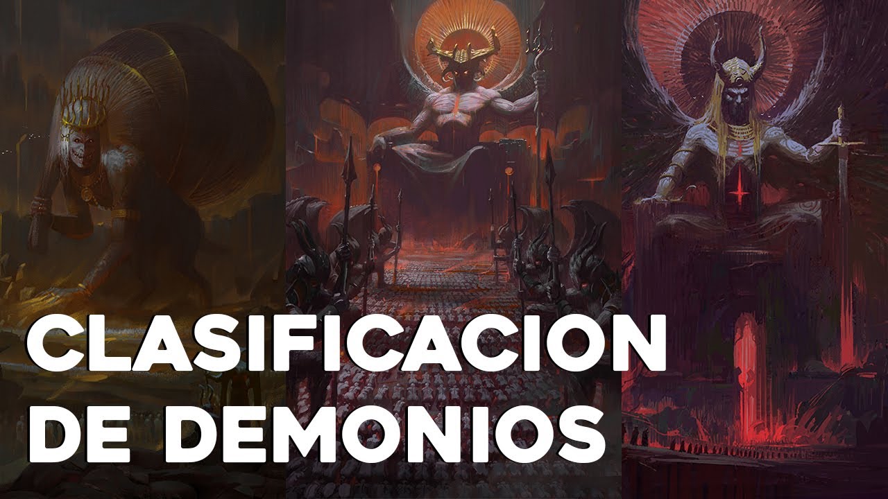 los demonios nombres funciones y jerarquías