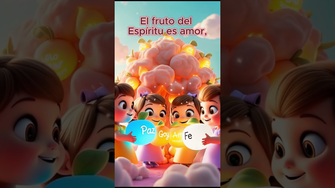 los frutos del espiritu galatas 5 para niños