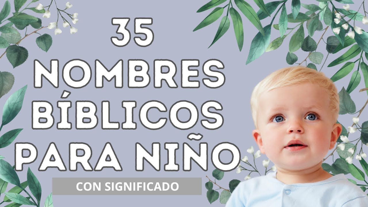 nombres que aparecen en la biblia