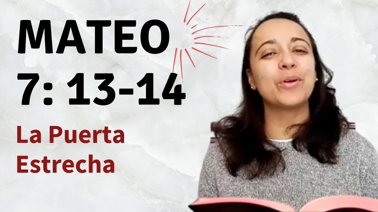 predica escrita mateo 7 13 14