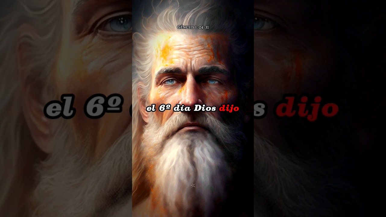que hizo dios en el sexto dia