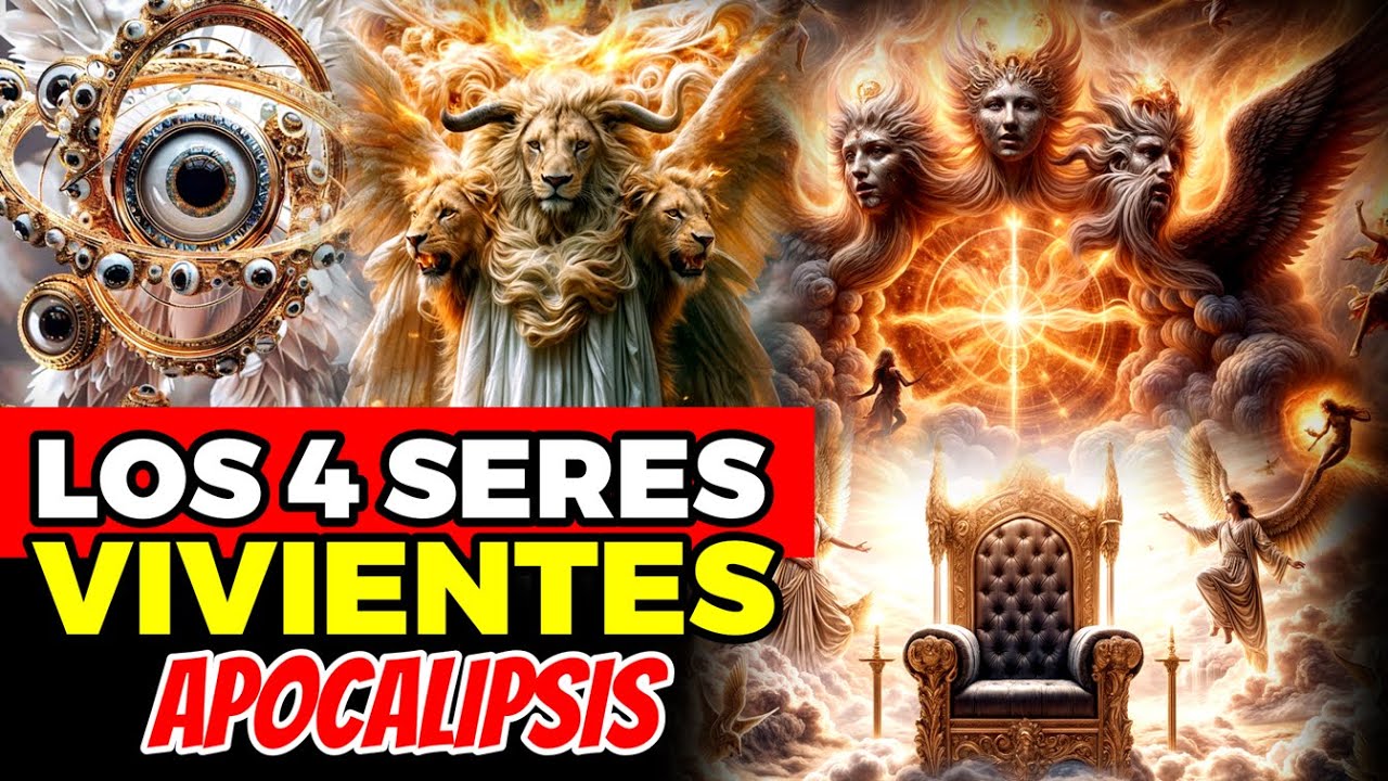 que son los 4 seres vivientes del apocalipsis