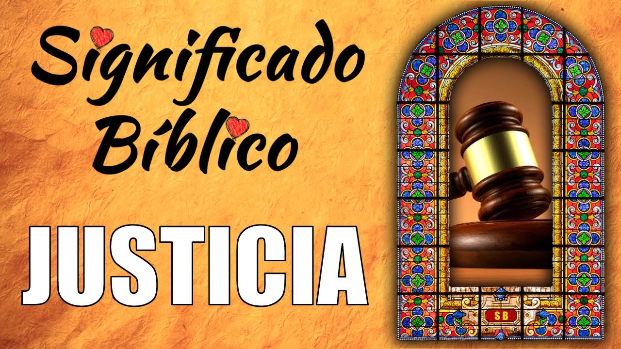 sinonimo de justicia en la biblia