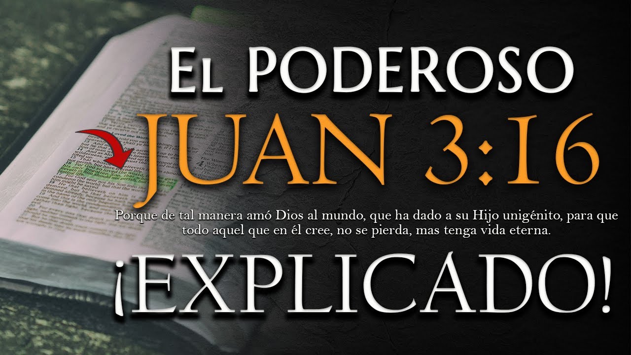 enseñanza de san juan 3 16
