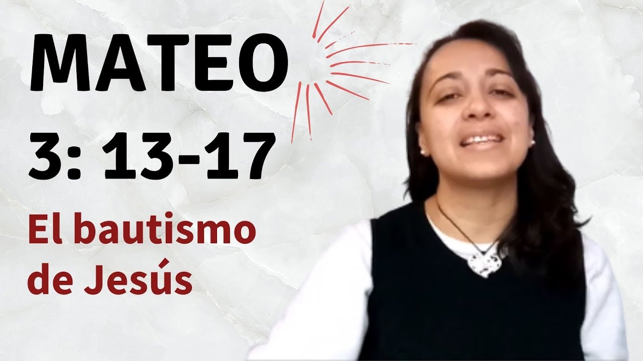 estudio biblico de mateo 3 13 17