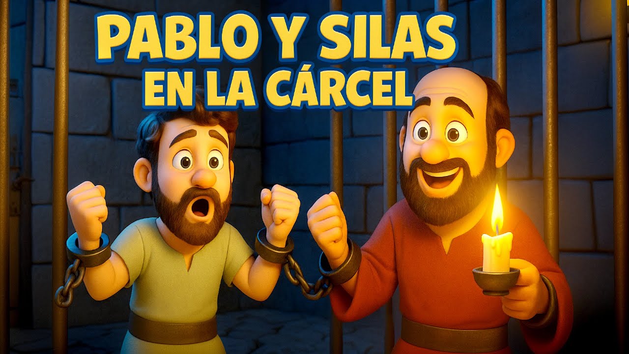 historia biblica de pablo y silas para niños